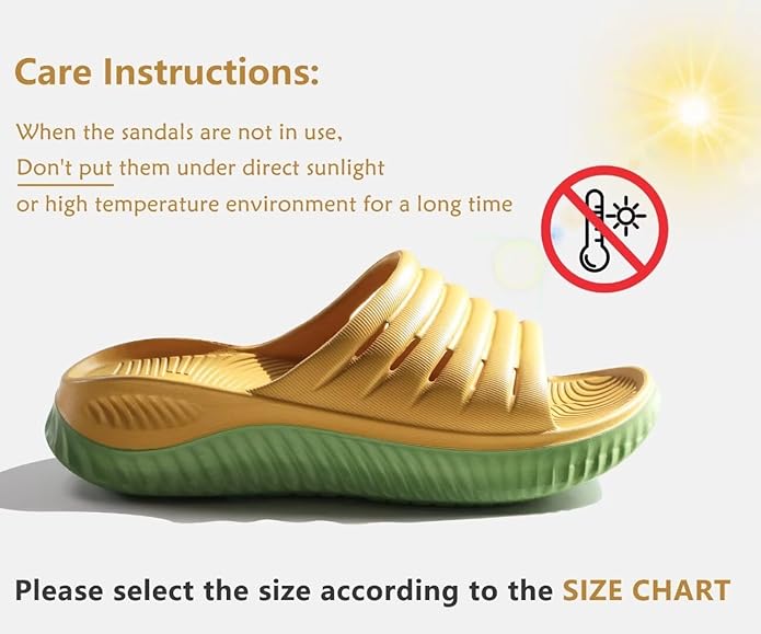 KuaiLu Womens Recovery Sandals With Comfortable Plantar Fasciitis Support,Ladies Orthotic Open Toe Sport Slides Thick Cushion Reduces Stress on Feet,Joints & Back Post-Exercise