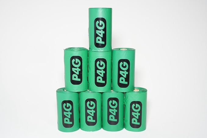 100% Certified Home Compostable Poop Bags (135 Count 9 Rolls), Plant Based, Extra Thick (20 Micron) Leak Proof, Unscented Standard Size 9 X 13'', ASTM D6400 & EN 13432 Compliant