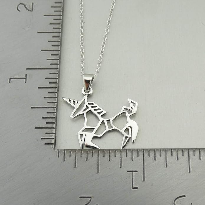 FashionJunkie4Life Dainty Origami Animal Pendant Necklaces