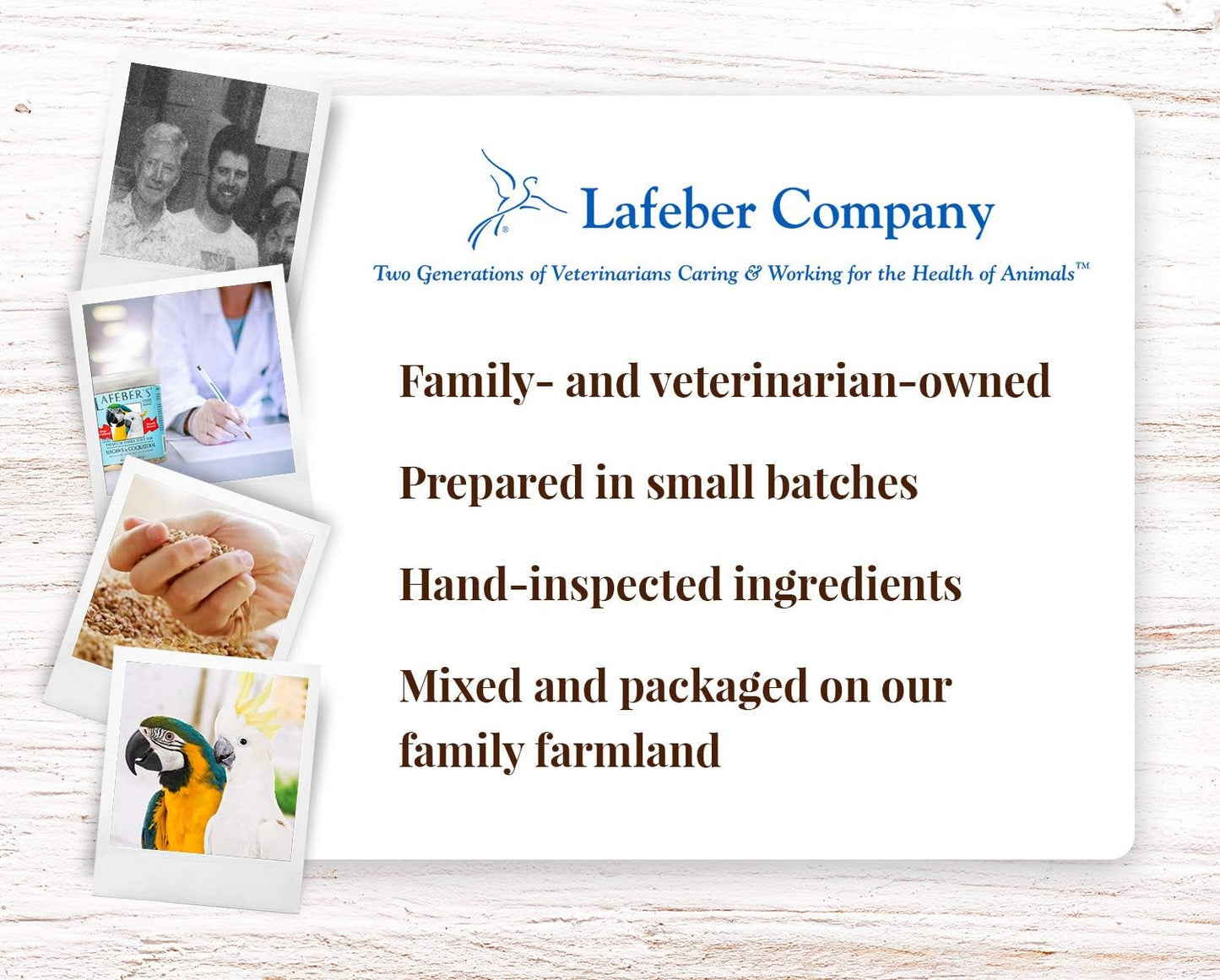 LAFEBER'S Premium Daily Diet Pellets Pet Bird Food, Made with Non-GMO and Human-Grade Ingredients, for Macaws and Cockatoos, 25 lb