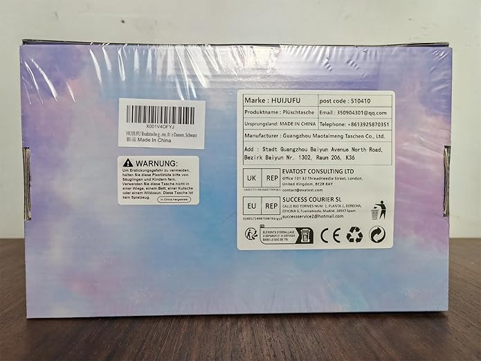 HUIJUFU Women's Cat Shaped Purse - Black Crossbody Shoulder Bag