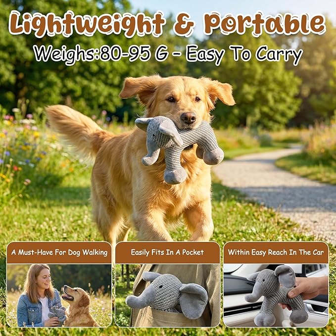 Pet Lori Linen SafariCompanions,Linen Safari Squeaky Dog Chew Toy,Robust Indestructible Dog Stuffed Toy for Small Medium Dogs,Dog Toy with Squeaker-Monkey