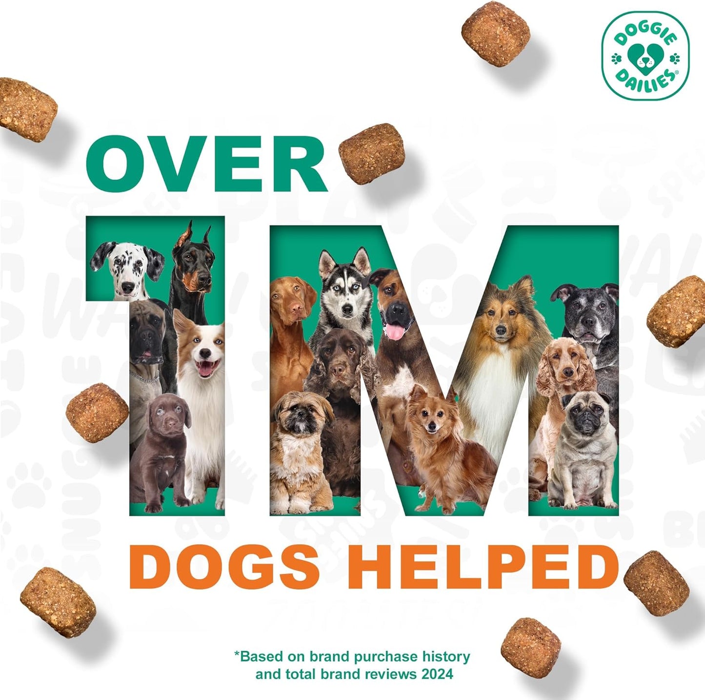 Doggie Dailies Probiotics for Dogs - Advanced Dog Probiotics with Prebiotics - Promotes Digestive Health - Supports Immune System and Overall Health (Pumpkin) 225 Soft Chews