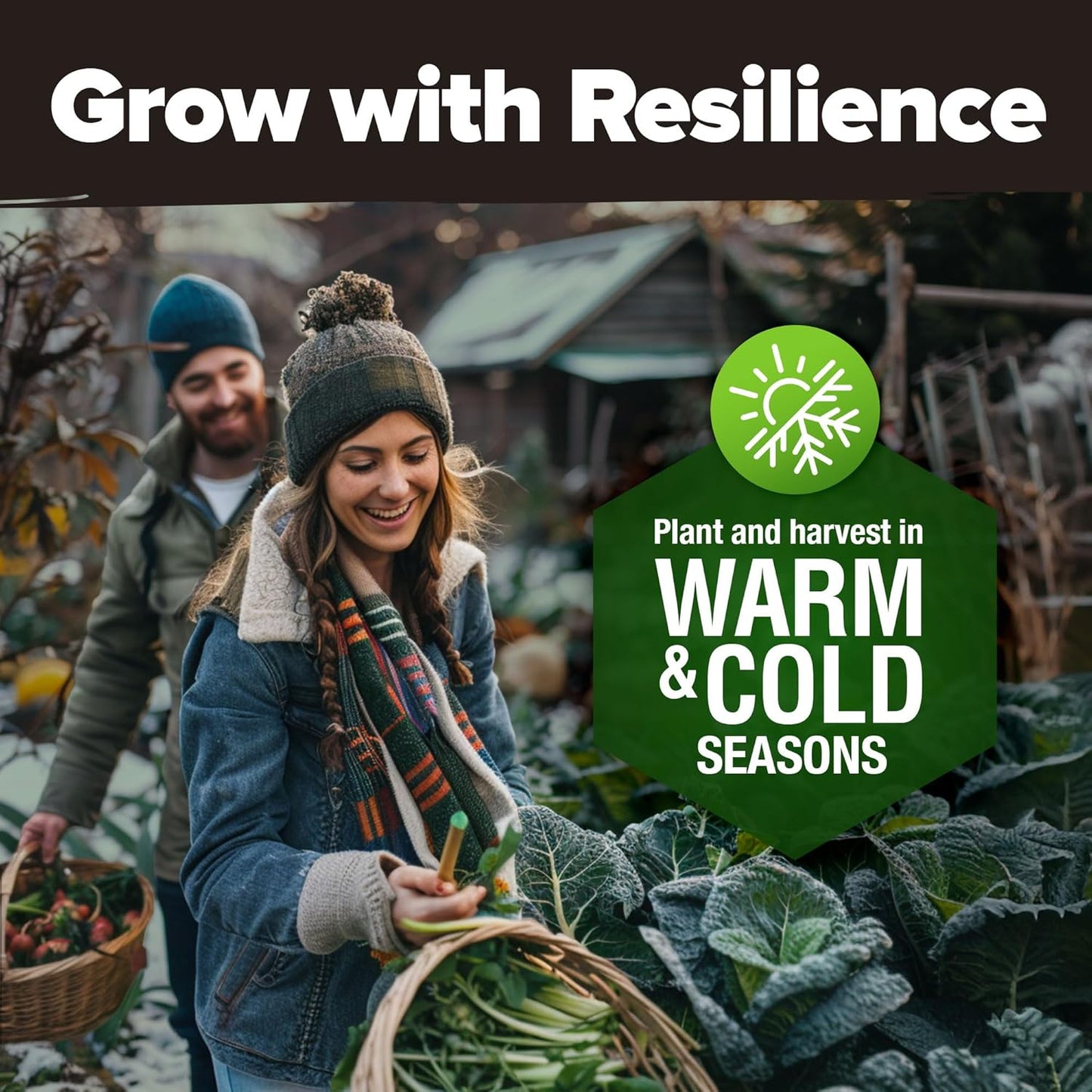 HOME GROWN π¨π¦π π£π₯ππ ππ¨π  15 Heirloom Vegetable Seeds 7,000+ π‘π’π‘-ππ π’ Seeds for Planting, Survival Garden Pack for Preppers, Emergency Bugout Gear, Indoor Outdoor Vegetable Gardening Kit