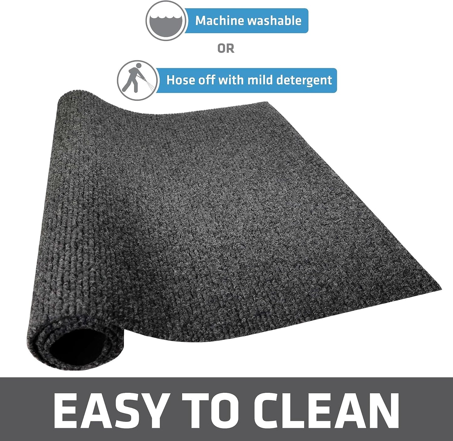 Drymate Premium Dog Crate Mat Liner, Absorbent, Waterproof, Non-Slip, Washable Puppy Pee Pad for Kennel Training - Use Under Pet Cage to Protect Floors, Cut to Fit Design (USA Made) (Dgrey)(30”x45”)