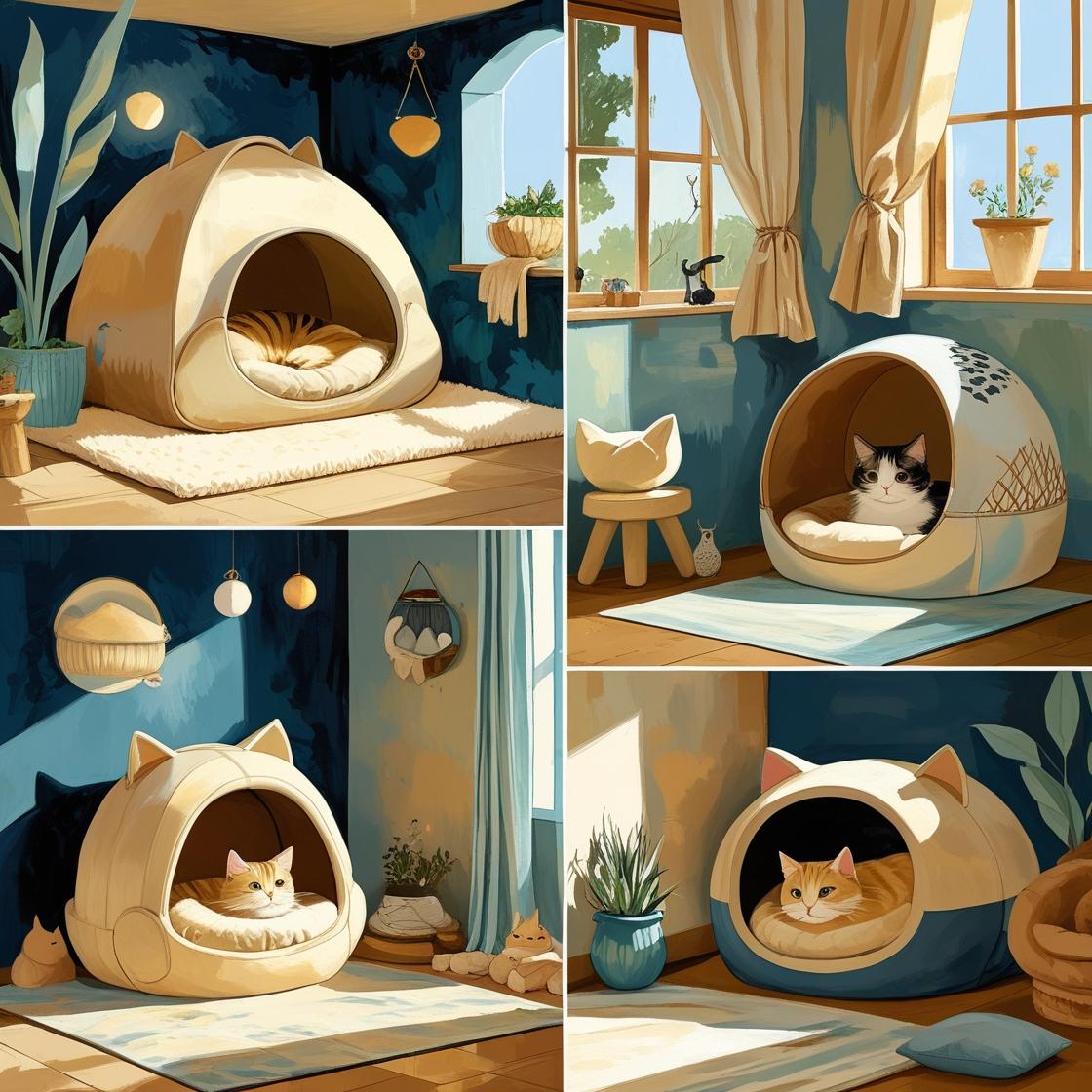 Cat Beds & Hideouts