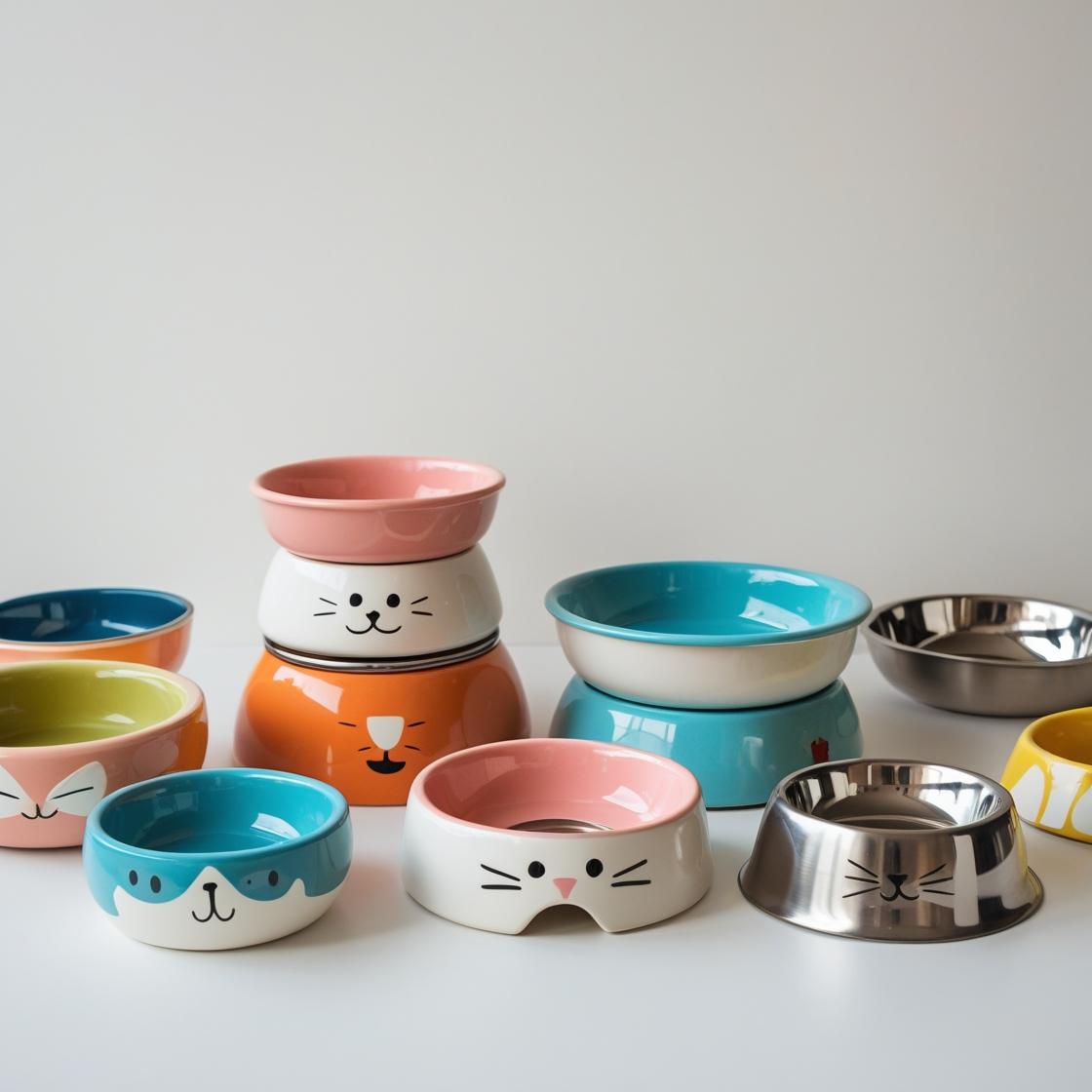 Cat Bowls & Feeders