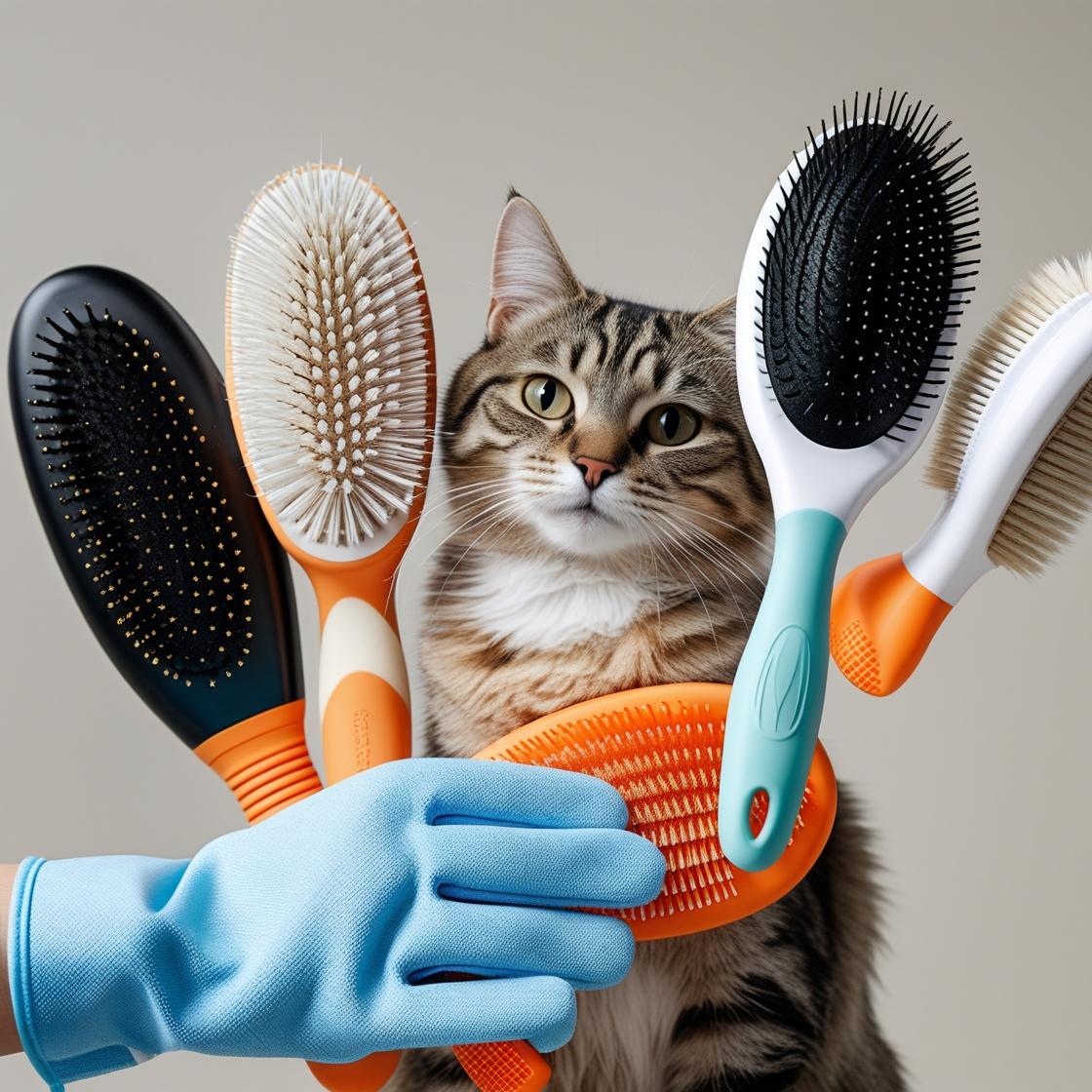 Cat Brushes & Grooming Gloves