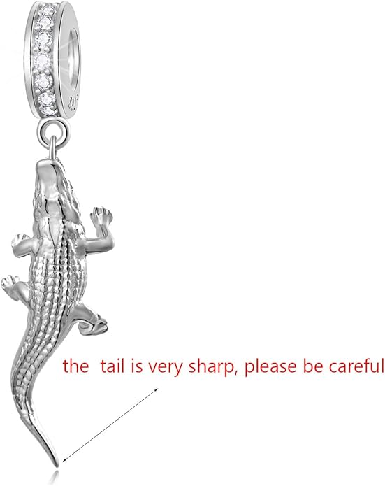 GEMDAZZ Animal Theme Charms in 925 Sterling Silver, Cute 3D Polar Bear, Frog, Cicada, Ladybug, Bee, Dragonfly Beads fit European Women Bracelet, Gift for Birthday/Christmas/Friends/Mom/Lover