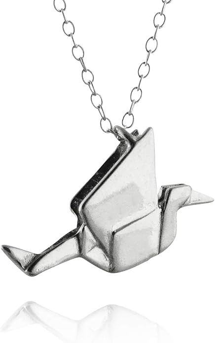 FashionJunkie4Life Dainty Origami Animal Pendant Necklaces