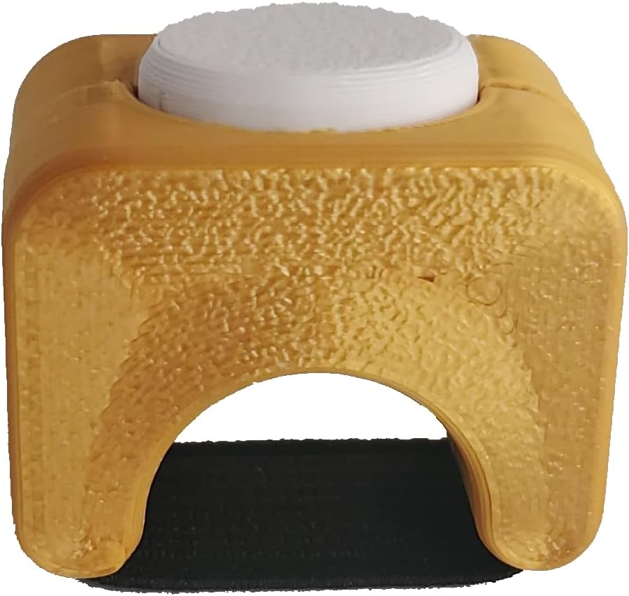 Flex Clicker Premium Hands-Free Training Ring | Dog Clicker for Training | Puppy Trainer | Pet Tool for Dogs, Cats, Horses & Birds | Multiple Colors Available (Metallic Gold)