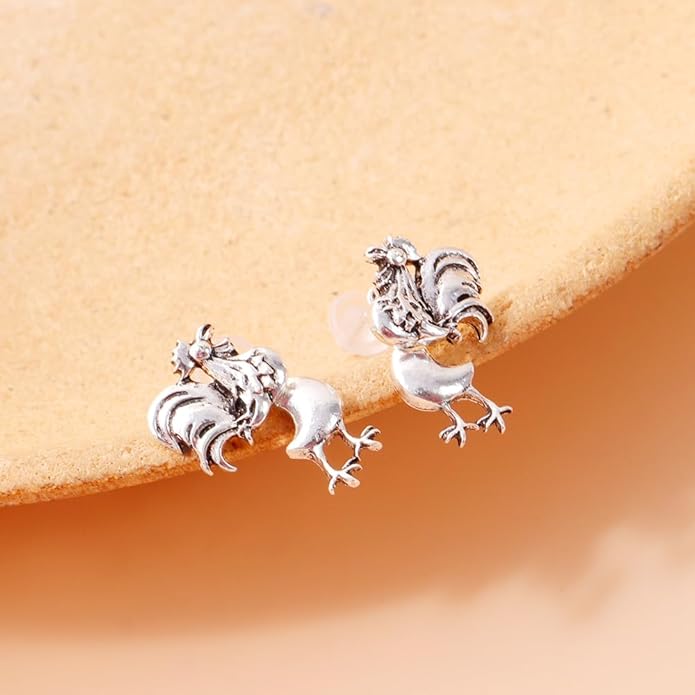 Frog Earrings for Women Mothers Day Gifts Vintage Frogs Shaped Stud Earrings Funny Cute 3D Animal Earrings Jewelry Gifts