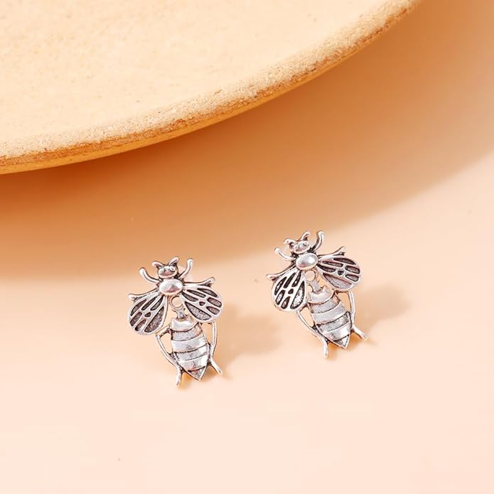 Frog Earrings for Women Mothers Day Gifts Vintage Frogs Shaped Stud Earrings Funny Cute 3D Animal Earrings Jewelry Gifts