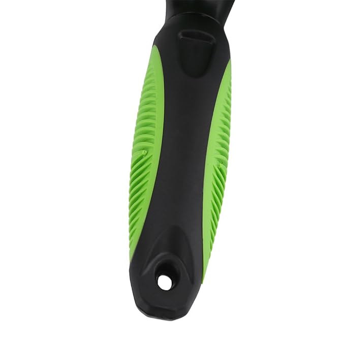 Self Cleaning Pet Slicker Brush, Professional Dog Cat Grooming Tool, Retractable for Easy Hair Removal, Gentle Massage Brush for Long Short Thick Curly Hair with Non - Sli