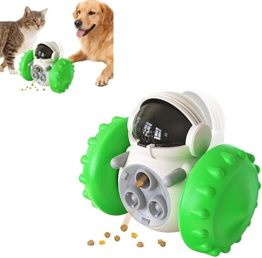 Interactive Dog Toys & Treat Dispenser for Small, Large Dogs - Enrichment Toy, Mental Stimulation Toys to Keep Them Busy and Prevent Boredom (Green)