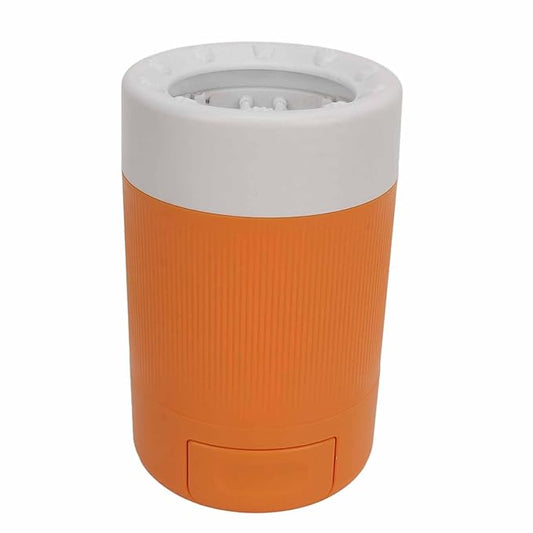 Dog Paw Cleaner Semi Automatic, Pet Paw Washer with Soft Bristles, Portable Dog Foot Wash Cup for Cats and Dogs, Detachable Yellow ABS Cup for Quick Gentle Cleaning Indoor Outdoor