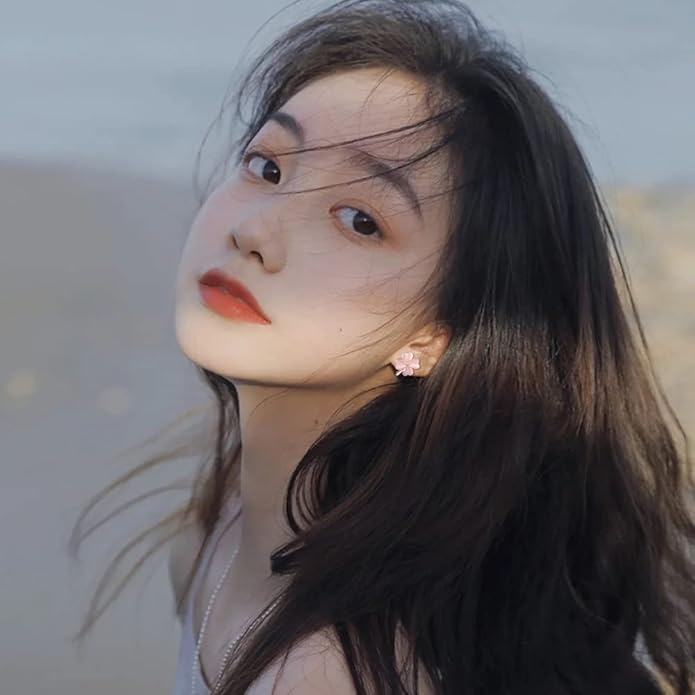 Green Cat Eye's Clover Flower Earrings for Women Girls 925 Sterling Silver Post Pin Hypoallergenic Lucky Love Heart 4 Leaf Petal Small Cute Studs Earring Dainty Gifts for Mother Sister Aunt