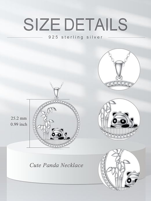 Dorunmo Animal Necklace 925 Sterling Silver Owl/Sloth/Axolotl/Dolphin Necklace Celtic Knot Pendant Birthday Anniversary Animal Jewelry for Women Friends Animals Lover