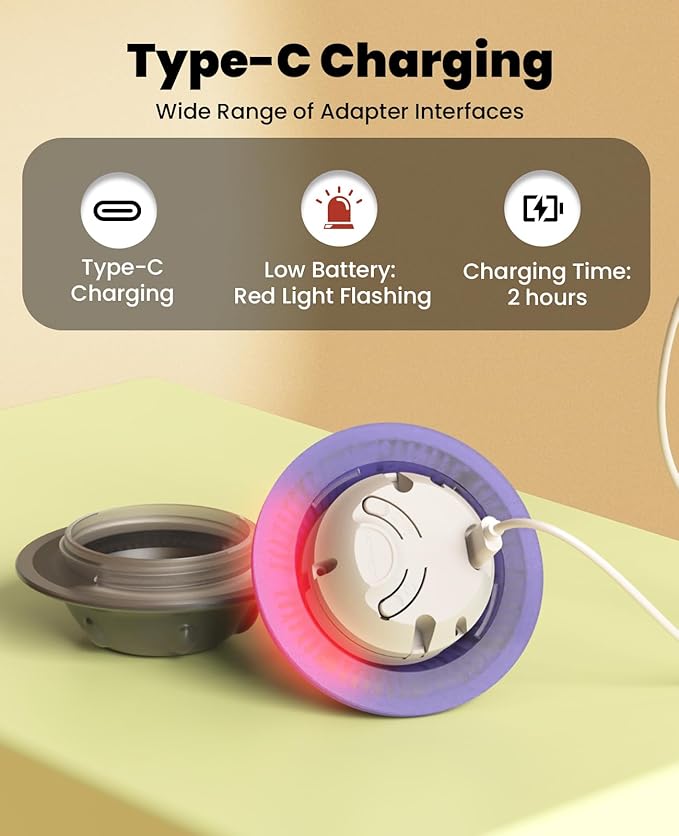 Smart Interactive Dog Toys, Automatic Moving and Rolling Dogs Ball with Rope, Motion-Activated Squeaky Ball for Small Medium Dogs for Boredom, RGB Lights, Stimulating Sound, Voice Recording