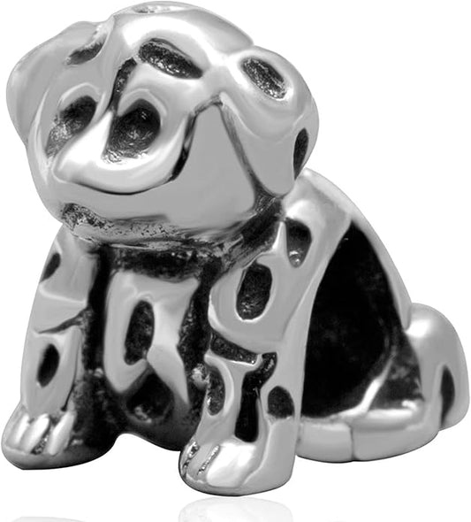 GEMDAZZ Animal Theme Charms in 925 Sterling Silver, Cute 3D Polar Bear, Frog, Cicada, Ladybug, Bee, Dragonfly Beads fit European Women Bracelet, Gift for Birthday/Christmas/Friends/Mom/Lover