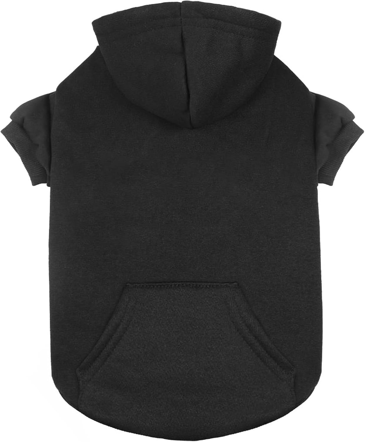 Dog Sweaters for Medium Dogs Dog Hoodie Fleece Dog Sweater Soft Dog Clothes Sweatshirt with Pocket Dog Hoodie for Medium Dogs(Black&M)