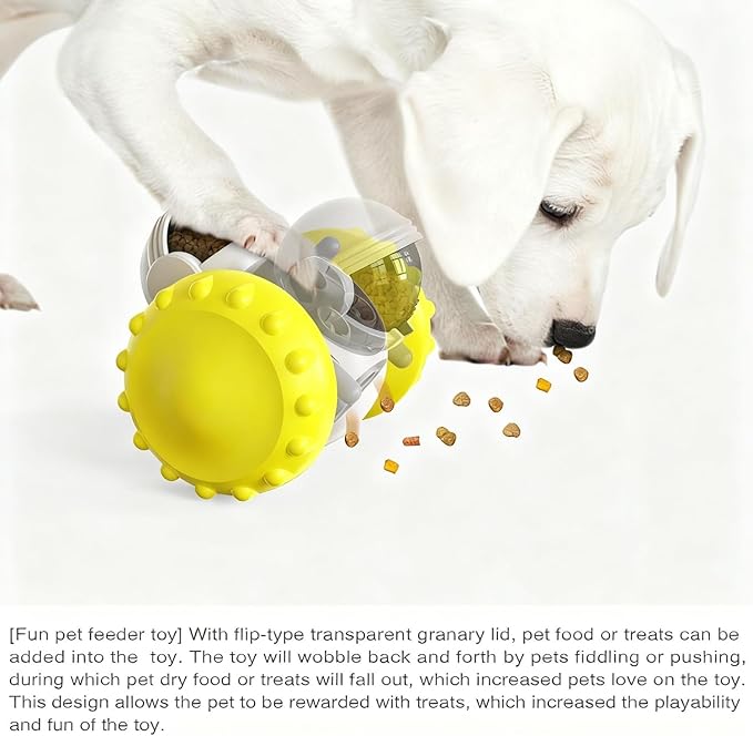 Interactive Dog Toys & Treat Dispenser for Small, Large Dogs - Enrichment Toy, Mental Stimulation Toys to Keep Them Busy and Prevent Boredom (Green)