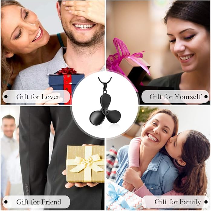 Flower Cremation Ashes Jewelry Cremation Necklace Memorial Locket for Ashes Keepsake Urn Pendants for Women/Men