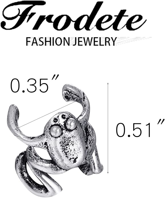 Frog Earrings for Women Mothers Day Gifts Vintage Frogs Shaped Stud Earrings Funny Cute 3D Animal Earrings Jewelry Gifts