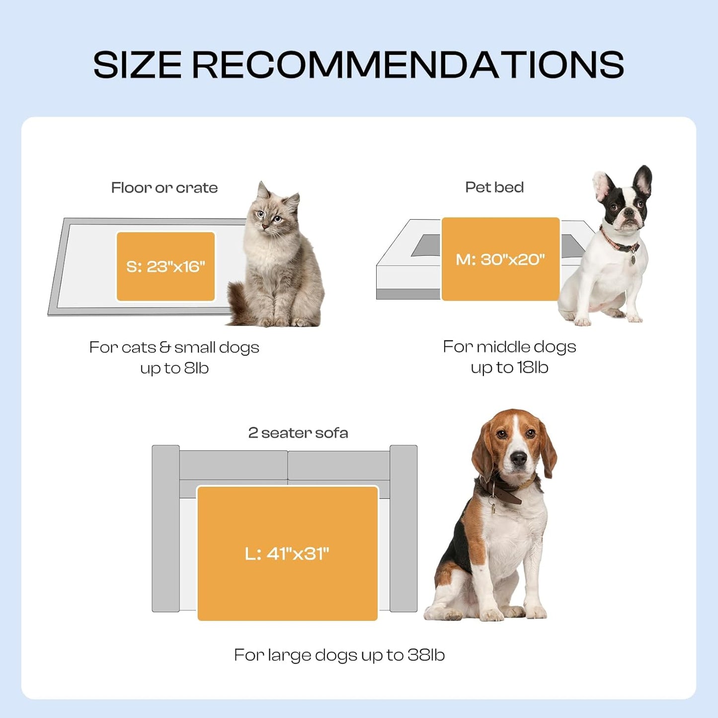 1 Pack 3 Calming Blankets Fluffy Premium Fleece Pet Blanket Soft Sherpa Throw for Dog Puppy Cat Black Medium (30“x20'')