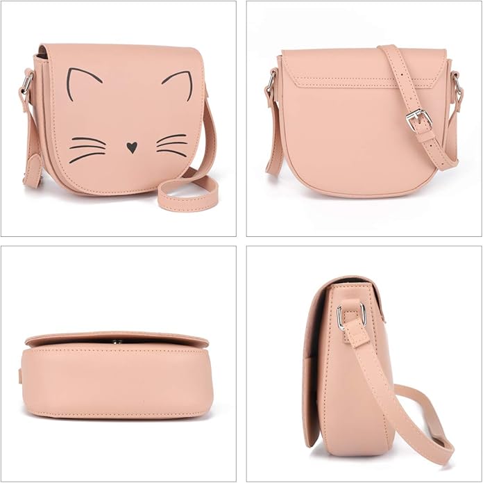 Gladdon Crossbody Bags for Teen Girls Small Fashion Preteen Purses Cat Birthday Gift for Girl