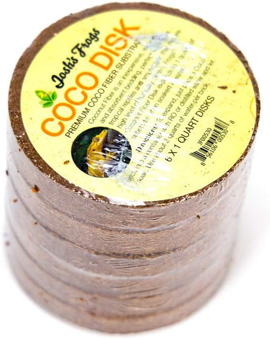 Josh's Frogs Coco Cradle Disks (6 x 1 Quart Disks)