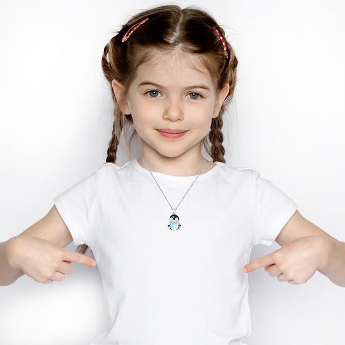 Dreamboat Moonstone Animal Pendant Necklace for Women 925 Sterling Silver Cute Animals Jewelry Gifts