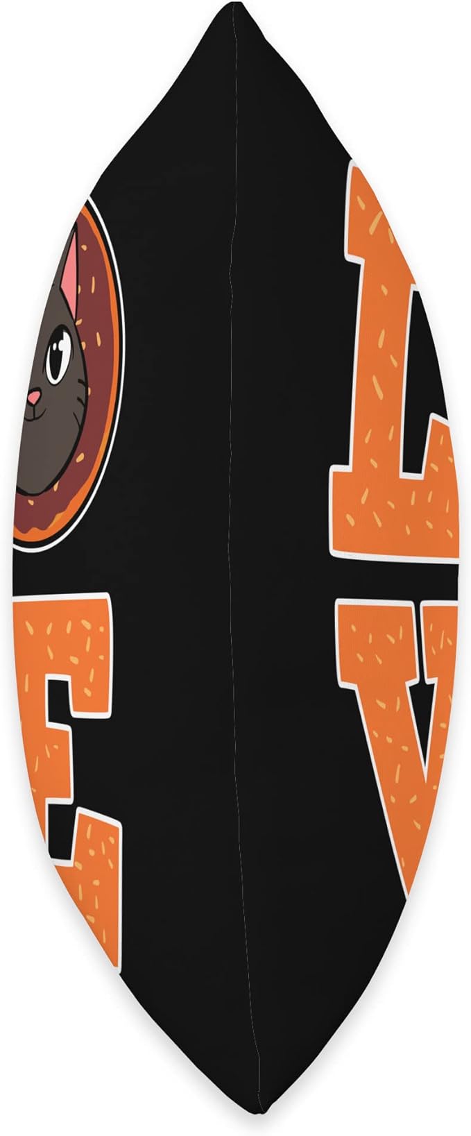 Donut Love Cats Manga Doughnut Foodie Anime Figure Kitten Throw Pillow