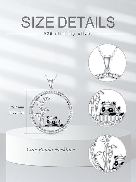 Dorunmo Animal Necklace 925 Sterling Silver Owl/Sloth/Axolotl/Dolphin Necklace Celtic Knot Pendant Birthday Anniversary Animal Jewelry for Women Friends Animals Lover