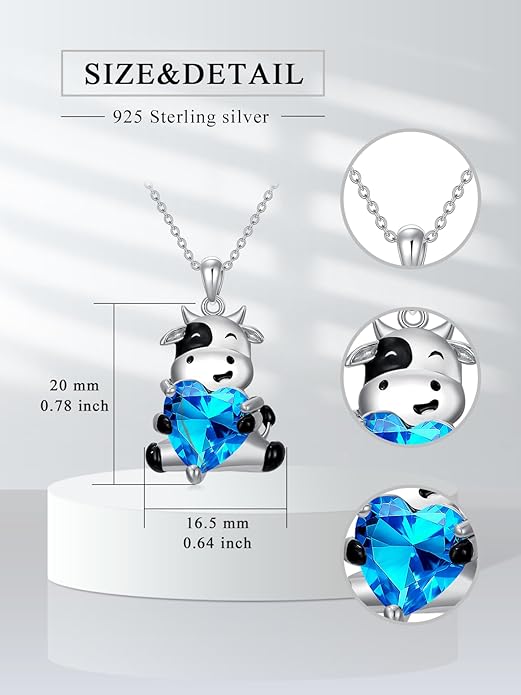 Dorunmo Animal Necklace 925 Sterling Silver Owl/Sloth/Axolotl/Dolphin Necklace Celtic Knot Pendant Birthday Anniversary Animal Jewelry for Women Friends Animals Lover