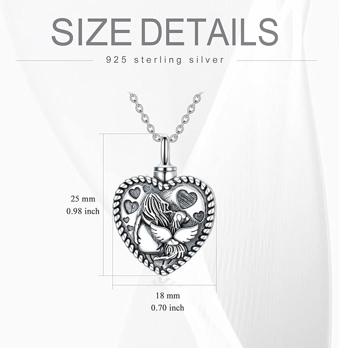 Horse/Bunny/Dog/Cat Necklace 925 Sterling Silver Women with Animal Pendant Necklace Jewelry Gifts for Women Animal Lovers