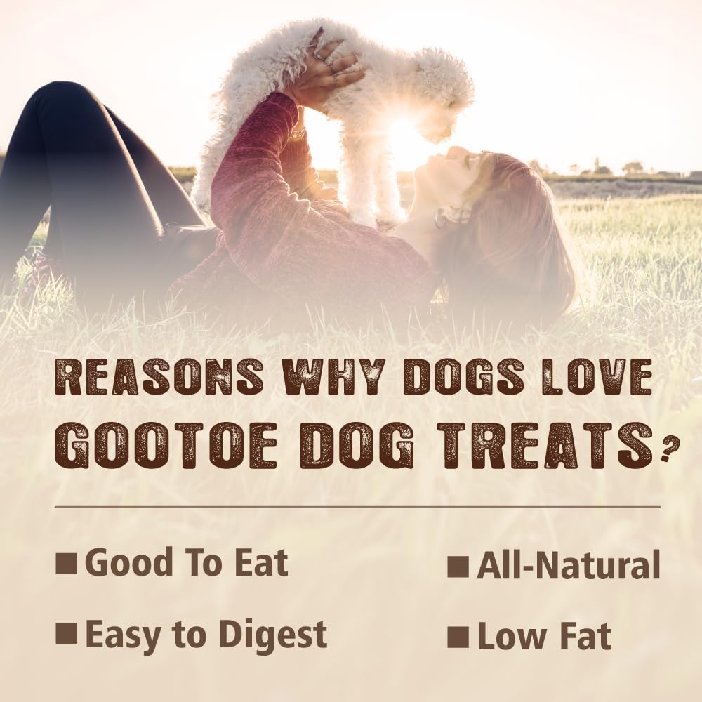 Gootoe Soft Chicken Sticks 1 lb, All Natural, Grain-Free, High-Protein, Healthy & Easily Digestible, Soft Texture, Resealable