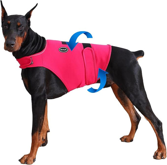 Dog Anxiety Vest - Skin-Friendly Calming Shirt for Thunder, Fireworks, Vet Visits & Separation Anxiety – No Medicine or Training Needed – Suitable for Small, Medium, and Large Dogs