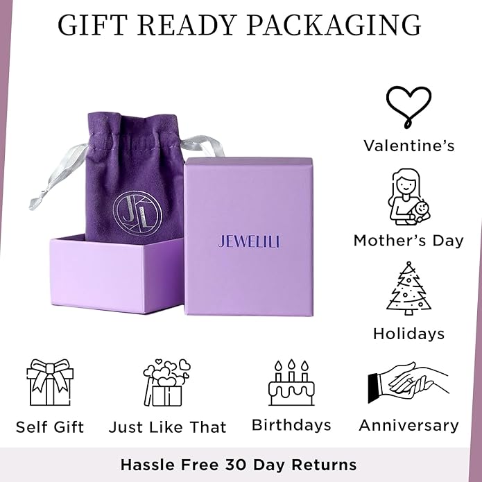 Jewelili Sterling Silver Dachsund Dog Pendant Necklace | Natural White Round Diamonds | 18" Rolo Chain | Fine Jewelry with Gift Box | Timeless Fashion Jewelry Gift for Her