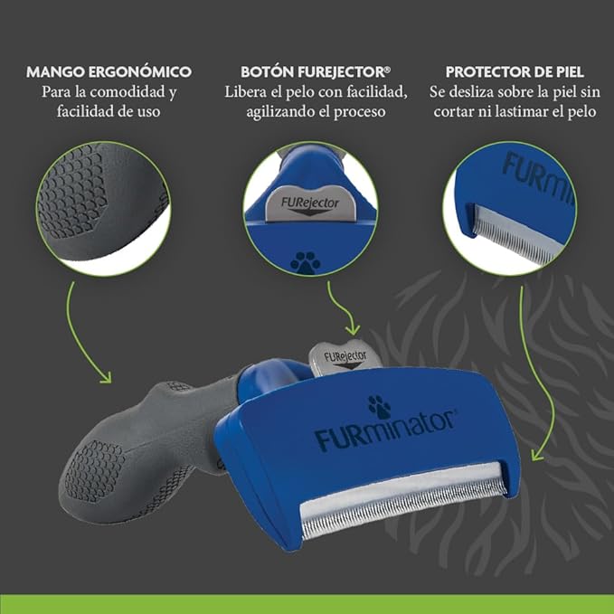 FURminator Undercoat Deshedding Tool for Dogs, Deshedding Brush for Dogs, Removes Loose Hair and Combats Dog Shedding (Pack of 12)