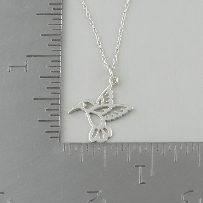 FashionJunkie4Life Sterling Silver Bird Pendant Necklaces for Women