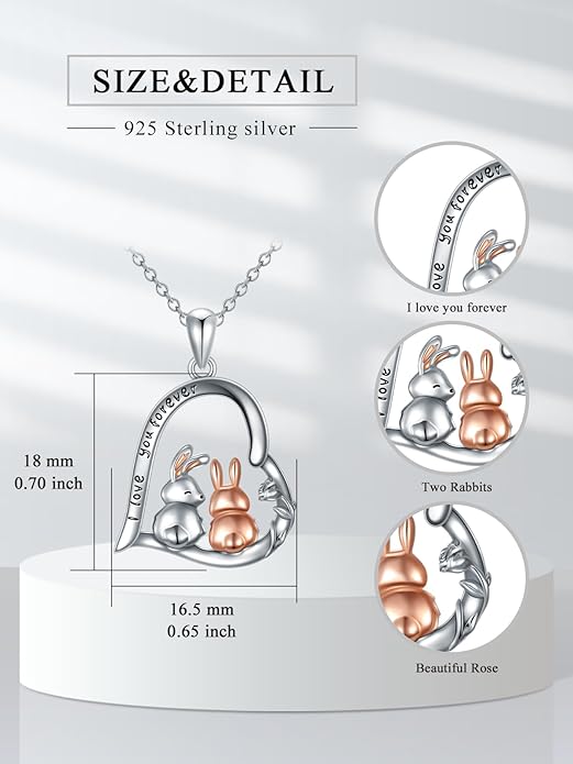 Dorunmo Animal Necklace 925 Sterling Silver Owl/Sloth/Axolotl/Dolphin Necklace Celtic Knot Pendant Birthday Anniversary Animal Jewelry for Women Friends Animals Lover