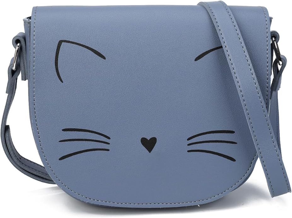 Gladdon Crossbody Bags for Teen Girls Small Fashion Preteen Purses Cat Birthday Gift for Girl