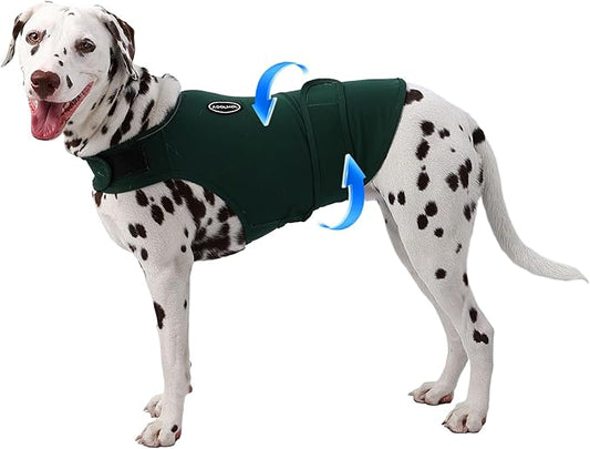 Dog Anxiety Vest and Shirt, Skin-Friendly Calming Shirt - Thunder Jacket for Pet Vet Visits - Dog Jacket for Thunder, Fireworks, Anti Anxiety Vest for Pet Without Medicine & Training