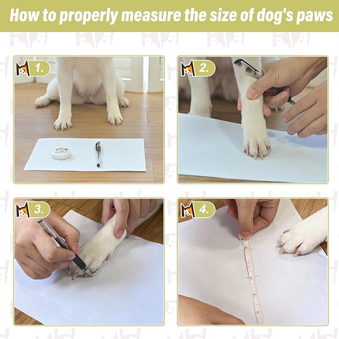 BEAUTYZOO Anti-Slip Dog Socks,Dog Shoes for Hot/Cold Pavement,Paw Protectors with Grips 3 Pairs for Puppy Small Medium Large Senior Old Dogs,Dog Socks to Prevent Licking and Hardwood Floor Protection