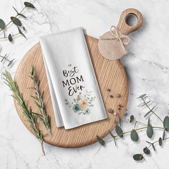 Funny Joked Towel Dish Cloths,Kitchen Towels Gifts for Mom from Daughter,16 * 24,Microfiber Hand Bar Dishcloth,Hilarious Absorbent Tea Rags, Mama Birthday, Happy Mothers Day DéCor