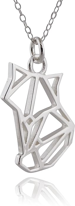 FashionJunkie4Life Dainty Origami Animal Pendant Necklaces
