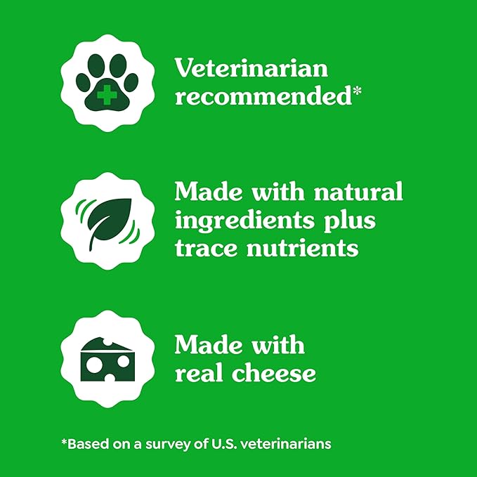 Greenies Pill Pockets for Dogs Large Size, Dog Treat Pouch for Capsule Medication, Cheese Flavor, 7.9 oz. Pouch
