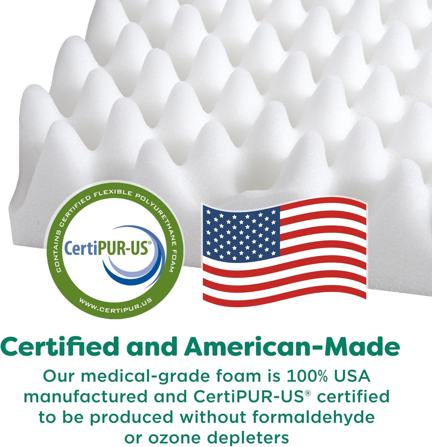 FurHaven Cooling Dog Bed – Medium Foam Mattress for Joint Pain Relief, Waterproof Liner, Removable Washable Cover, Durable for Outdoor Use, Deluxe Grid Indoor/Outdoor Bed – Green, Medium