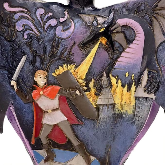 Enesco Disney Traditions by Jim Shore Maleficent with Scene Malevolent Madness Figurine, 8.75 Inch, Multicolor